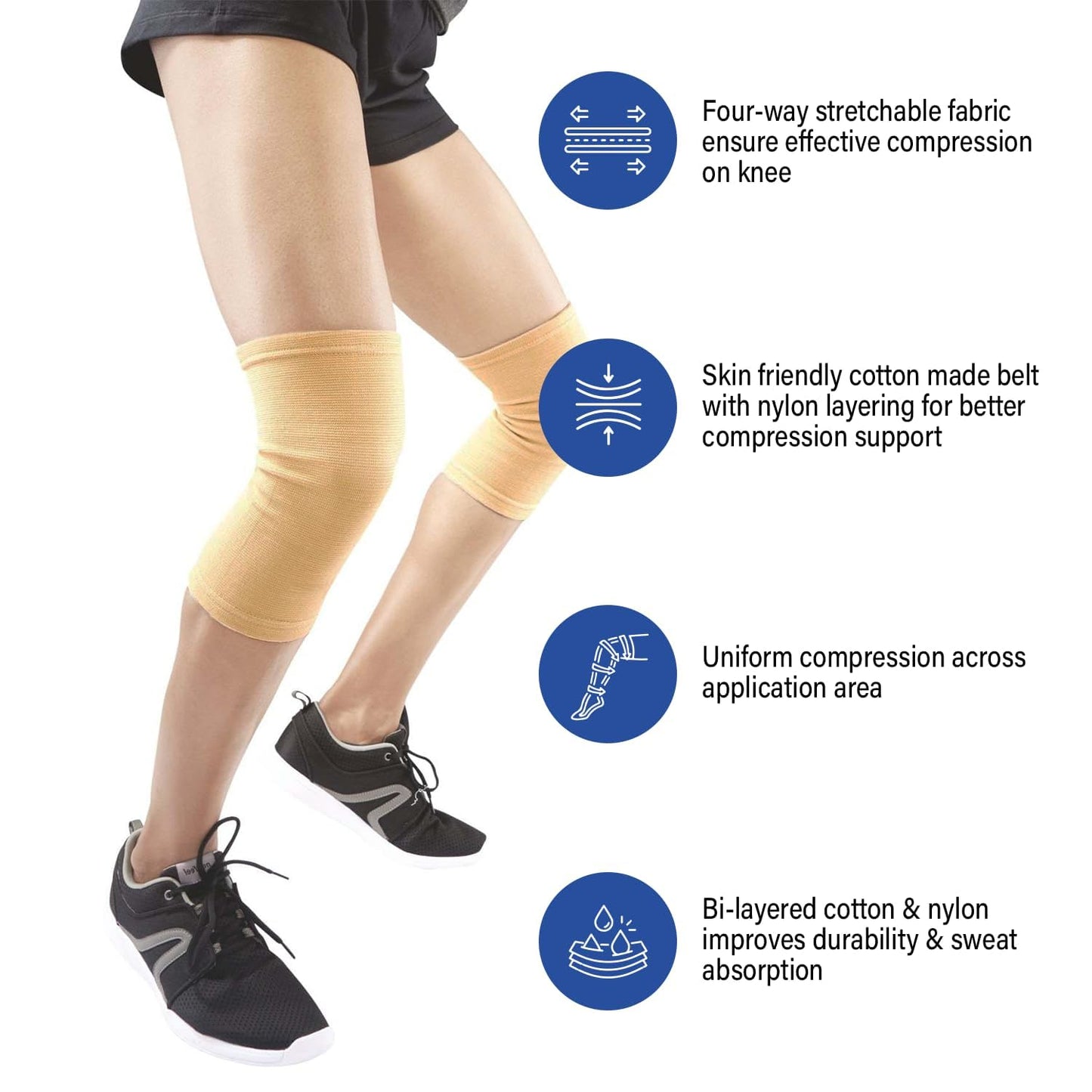 Pain Relief Knee Support Cap