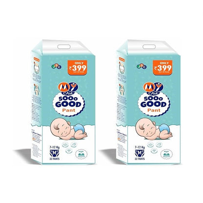 My Aid Soo Good Baby Diapers Jumbo + Wet Wipes Combo